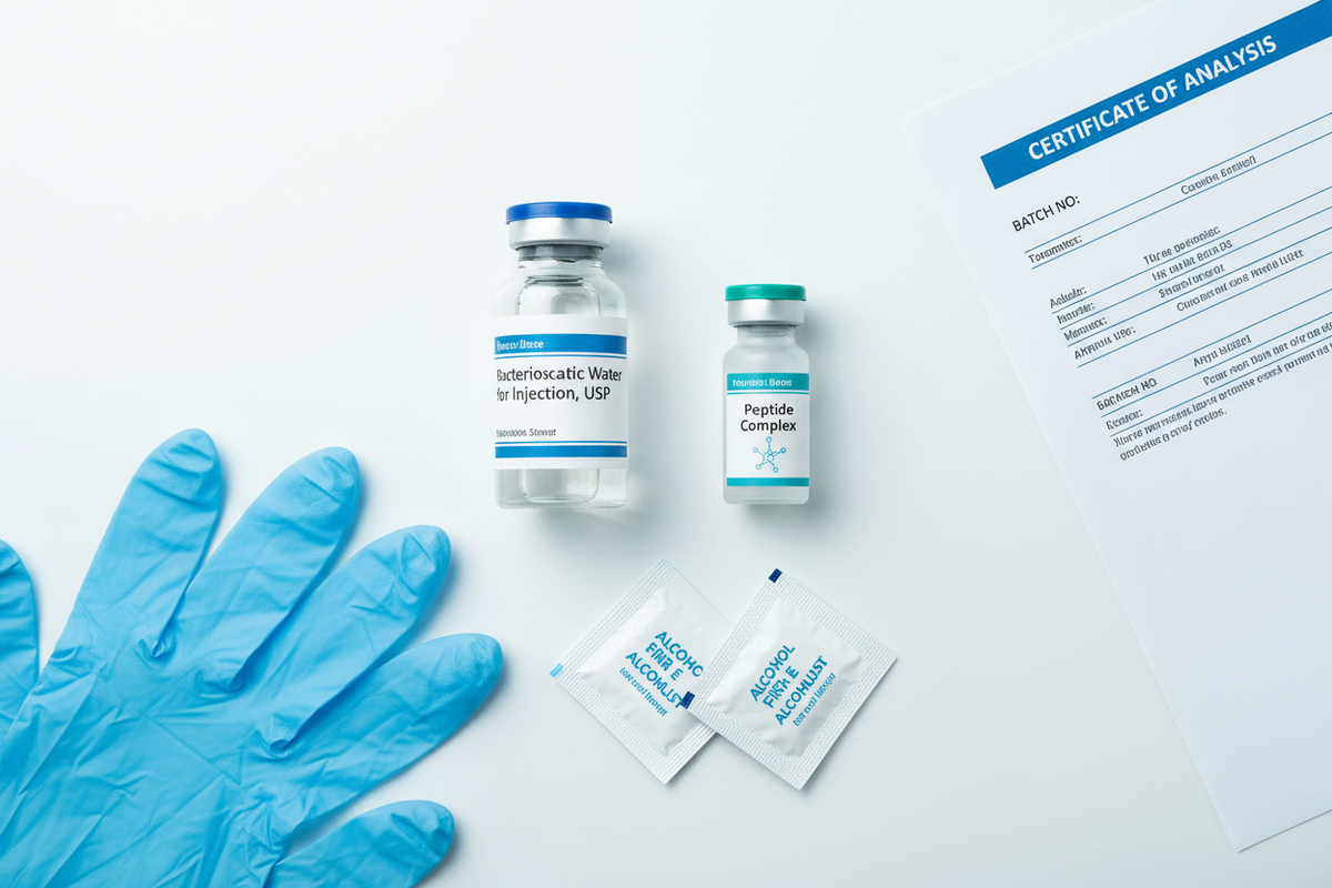 How to Reconstitute Peptides with Bacteriostatic Water: A Step-by-Step Guide for Researchers