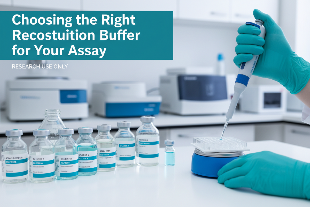 Choosing the Right Reconstitution Buffer for Your Assay