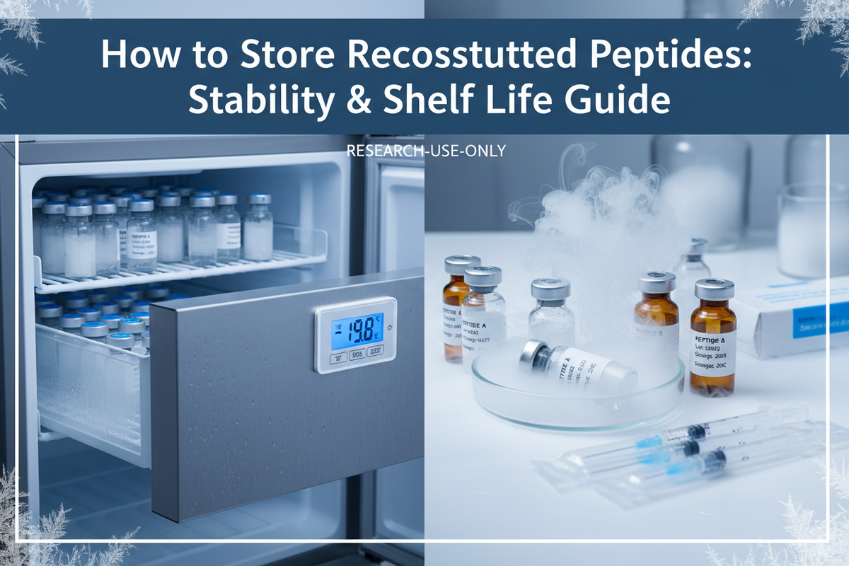 How to Store Reconstituted Peptides: Stability & Shelf Life Guide | Insulfine