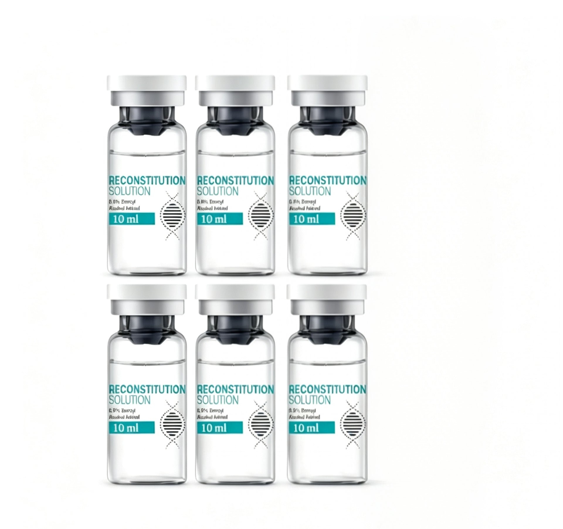 reconstitute bac water 10 mL 6 Pack | US Warehouse Dog respiratory infection solution Ahk-Cu Copper Peptide Powder Size:100mL