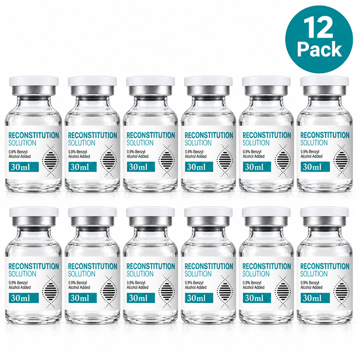 Insulfine BAC Water Reconstitution Solution 30 mL — 12 Pack